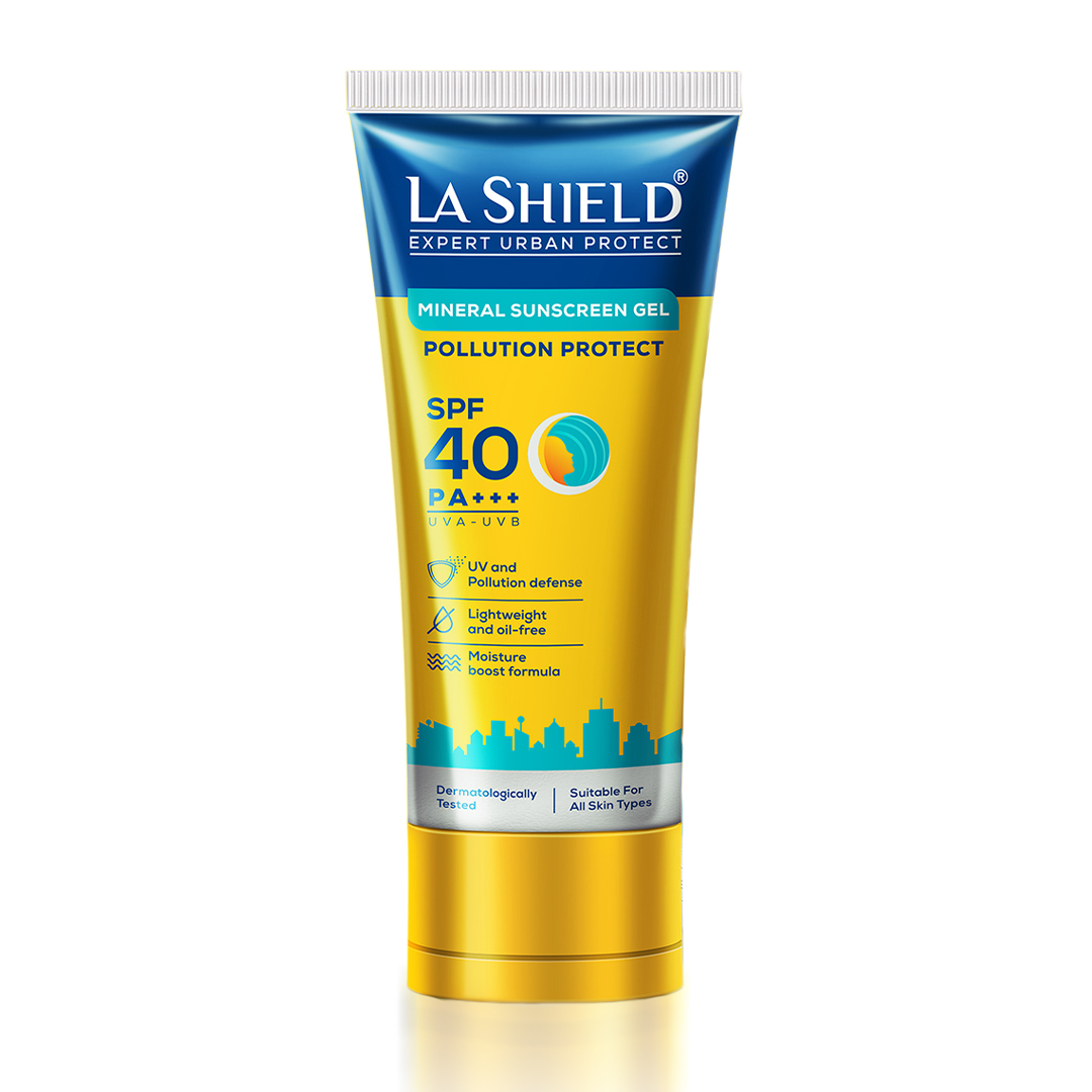 Buy Sunscreen Gel SPF 40 | Pollution Protect Gel | La Shield